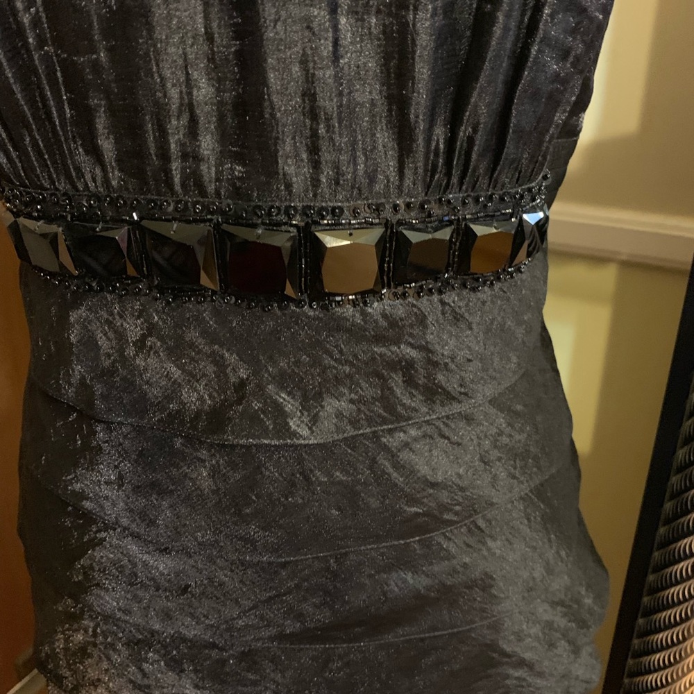 ❤️❤️❤️Adrianna Papell Little Black Dress 8 - Picture 4 of 8